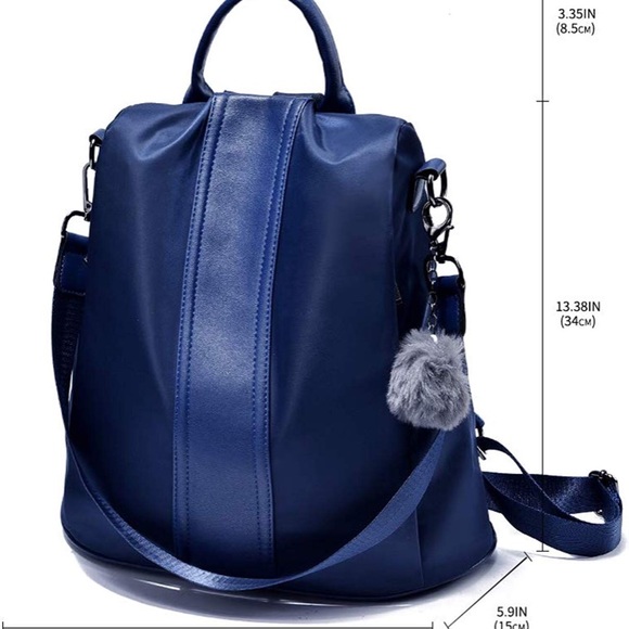 Waterproof Nylon Anti-theft Backpacks Medium - Picture 3 of 8